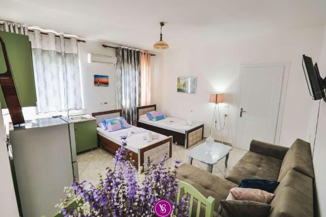 Vila Stupende Apartman Saranda Szoba fotó