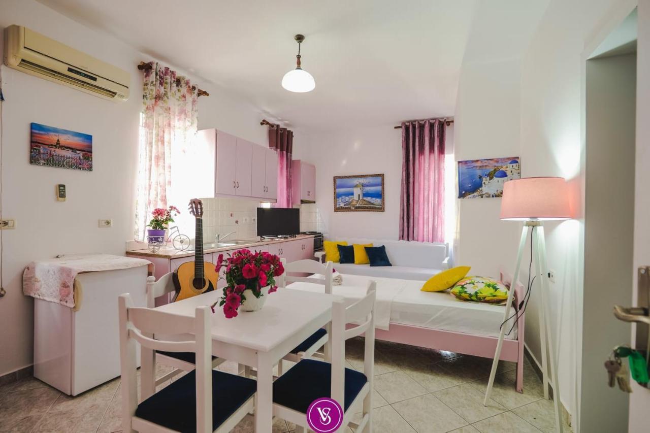 Vila Stupende Apartman Saranda Szoba fotó