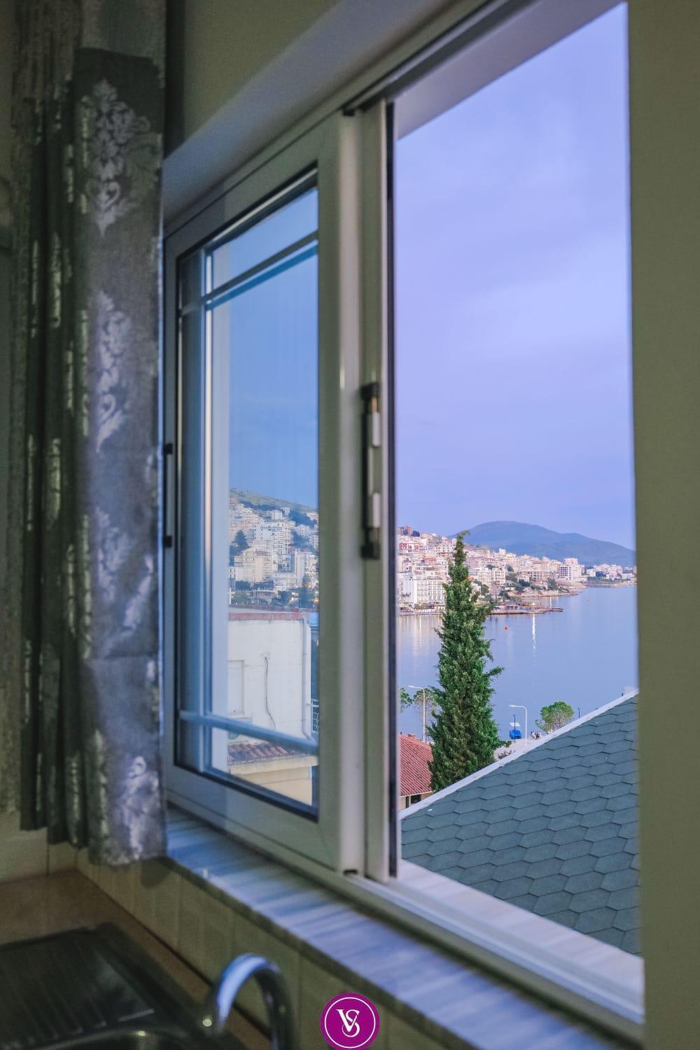 Vila Stupende Apartman Saranda Szoba fotó